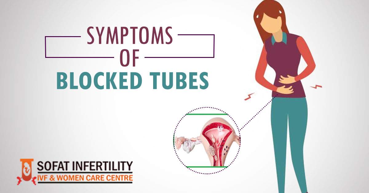 Symptoms of blocked tubes