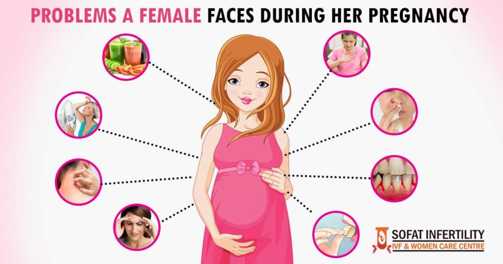 9 Problems a Female Faces During Her Pregnancy