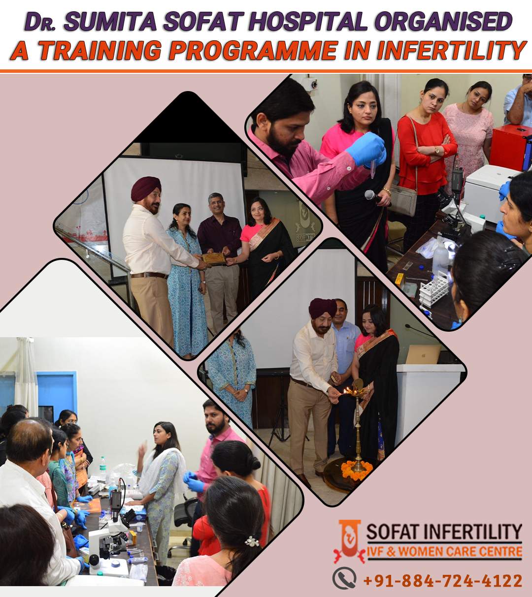 Dr Sumita Sofat Hospital Organised A Training Programme In Infertility