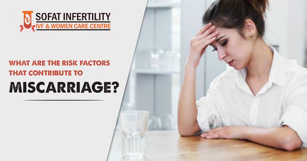What are the risk factors that contribute to miscarriage