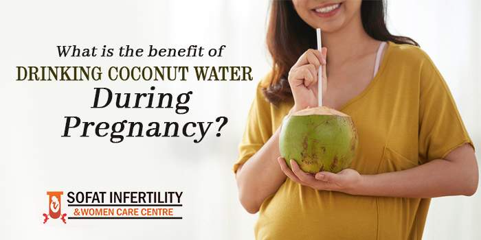 What is the benefit of drinking coconut water during pregnancy