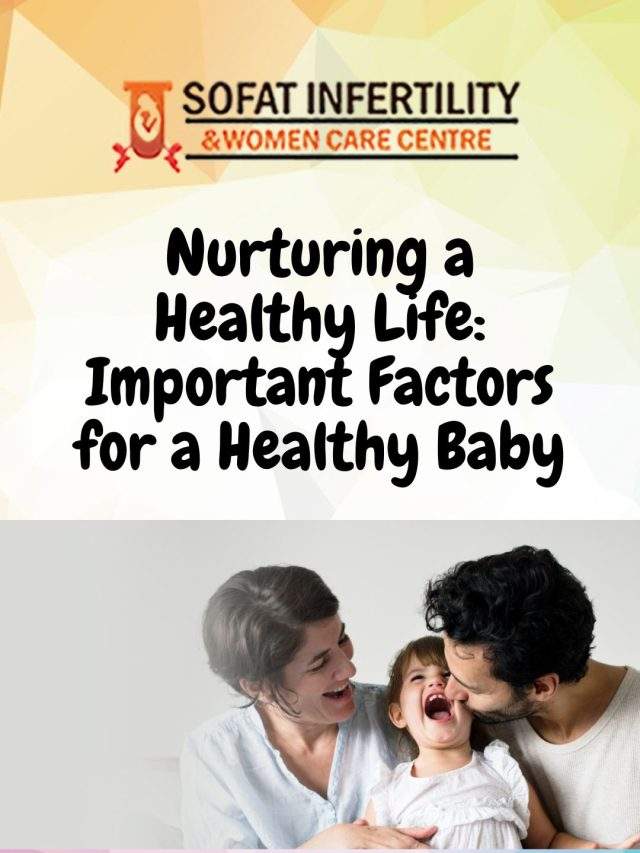 Nurturing a Healthy Life: Important Factors for a Healthy Baby