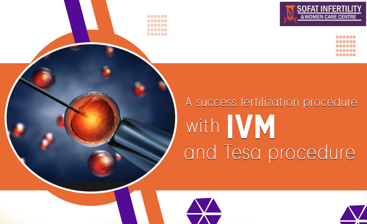 A success fertilization procedure with IVM and Tesa procedure