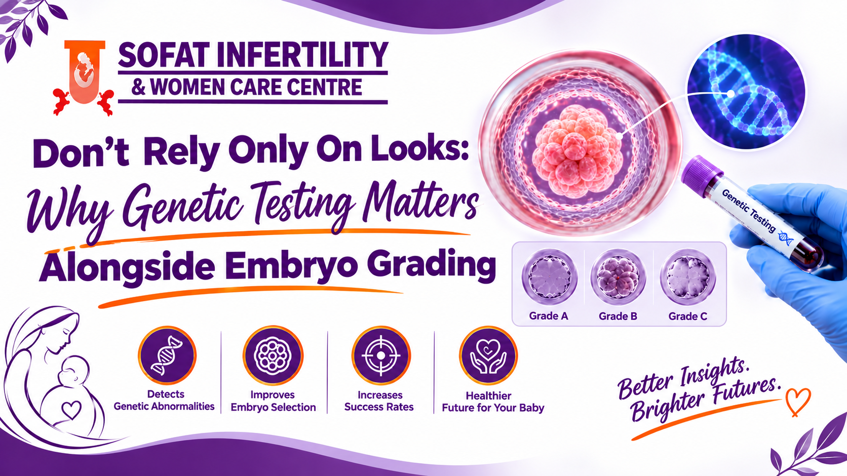 Don’t Rely Only On Looks: Why Genetic Testing Matters Alongside Embryo Grading