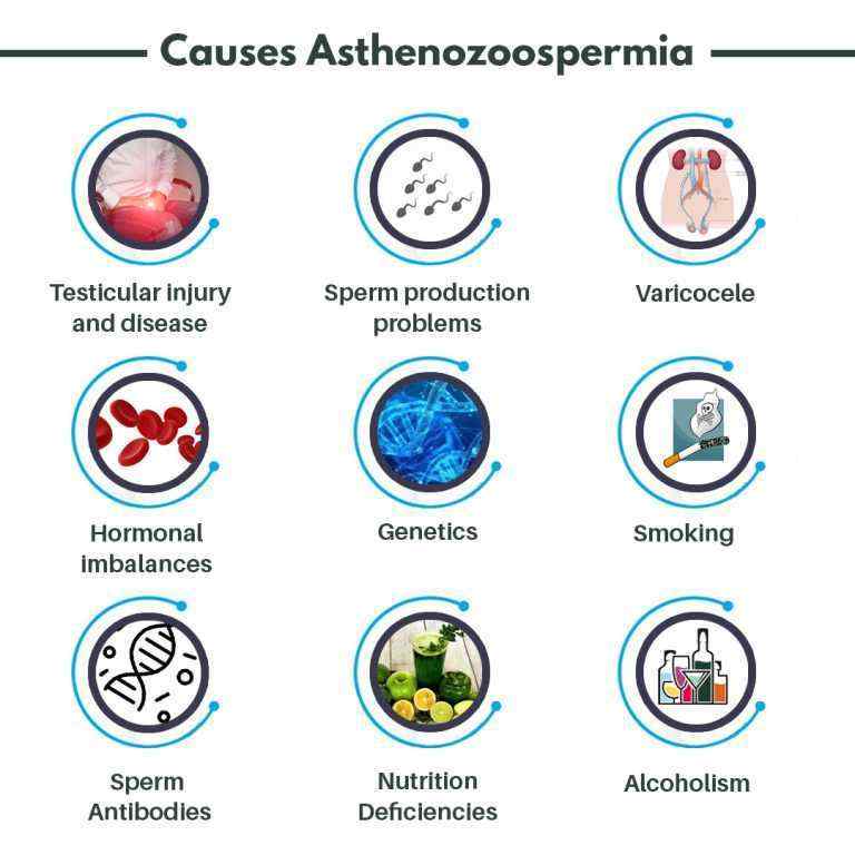 Causes Asthenozoospermia